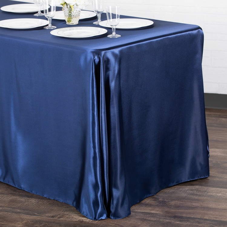Linen Satin Rectangle 6 FT table