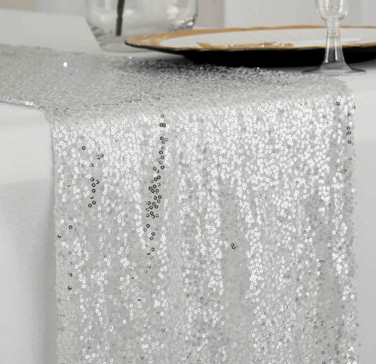 Table Runner Sequin Any Color