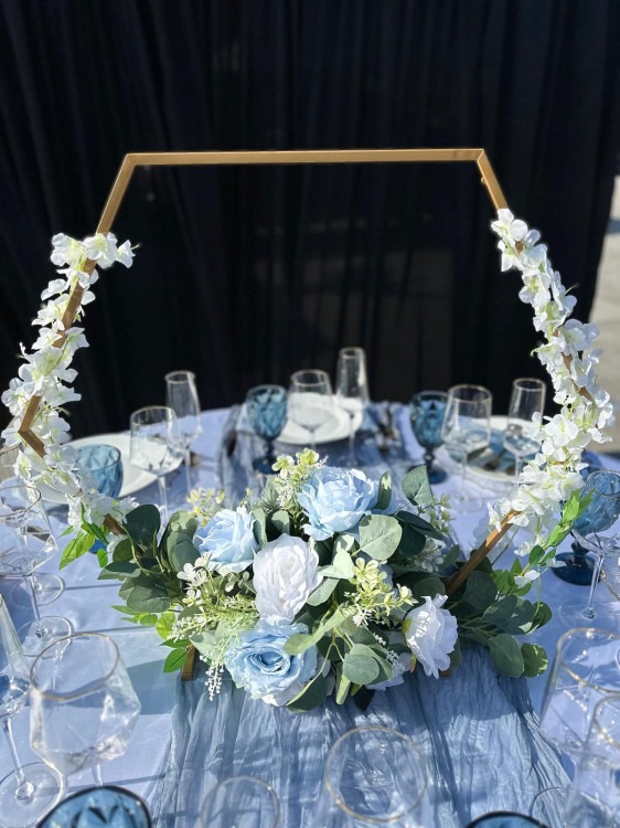 Centerpiece Hexagon Arch