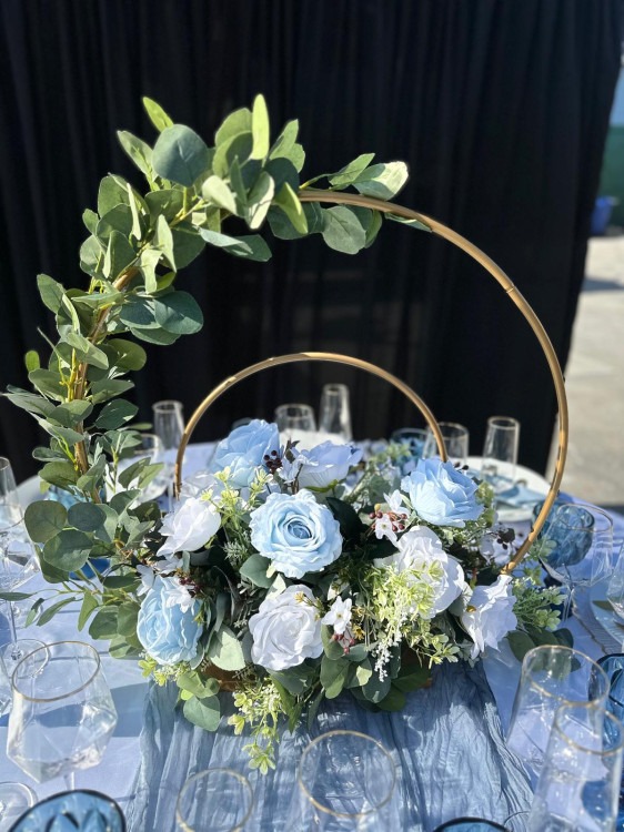 Centerpiece Double Hoop