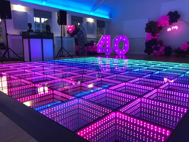 12ft x 12ft LED Dance Floor