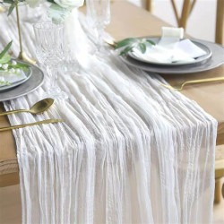 Table Runner CheeseCloth Any Color