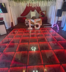 16ft x 16ft LED Infinity Dance Floor Rental